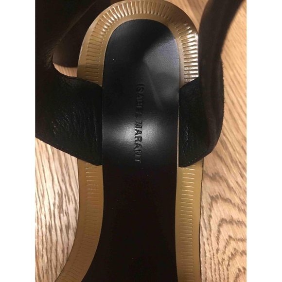 Isabel Marant Embellished Studded Heeled Sandals - Picture 4 of 7